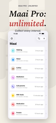 maai - Last-Time +1 Widget Screenshot 7 of 7