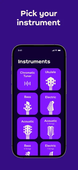Guitar Tuner - Simply Tuneのスクリーンショット（2/8）