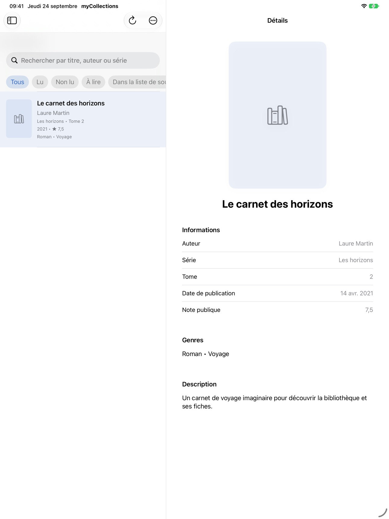 Screenshot 7 of myCollections by CREATIVEIA
