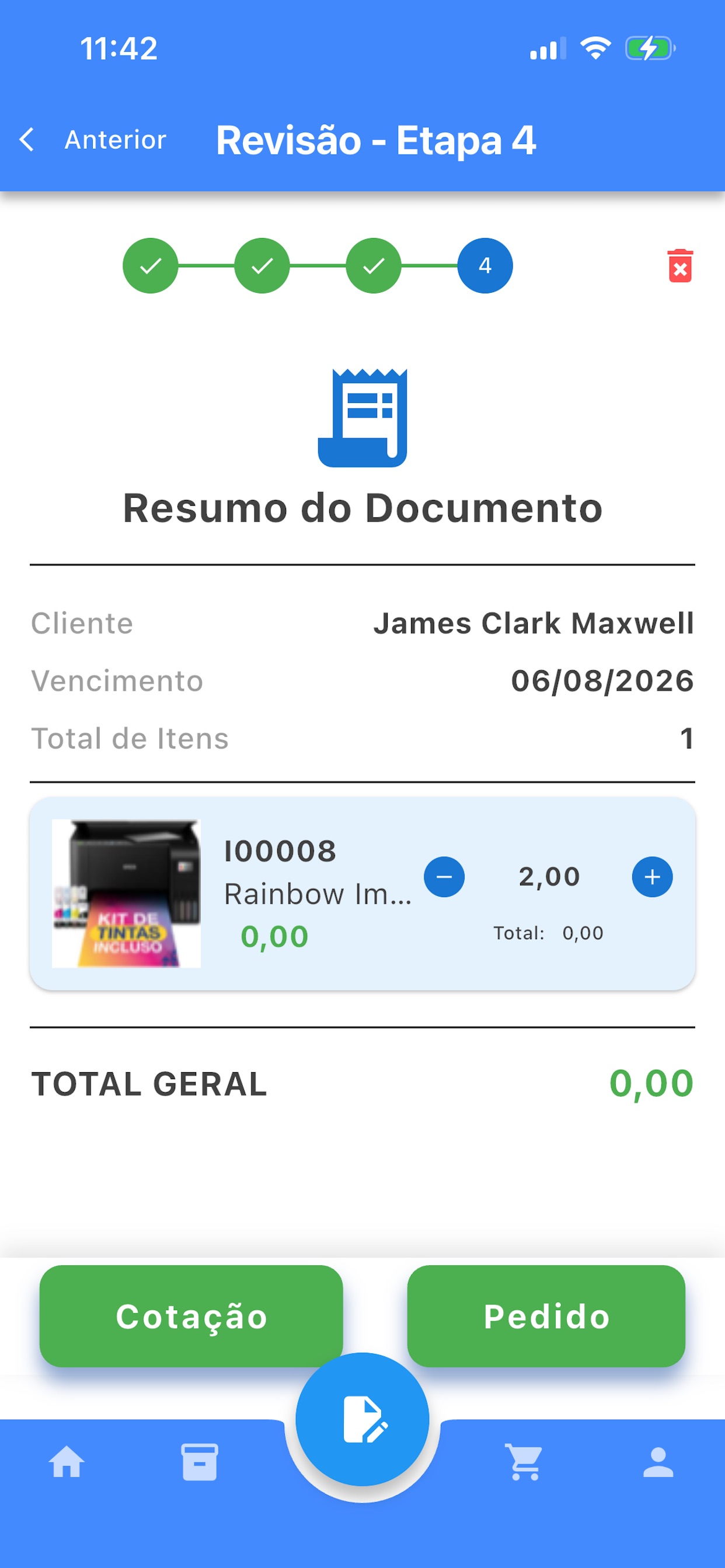 Screenshot 3 of 4Sales App