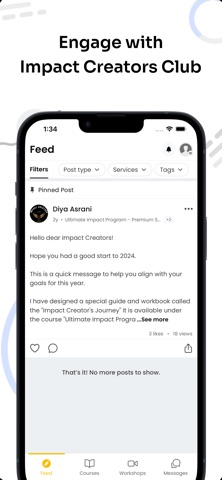 Impact Creators Club Screenshot 2 of 4