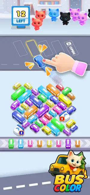 Bus Color: Traffic Rush screenshot 2