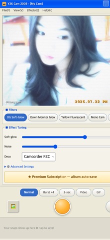 Y2K Cam 2003: Retro Digicam screenshot 5