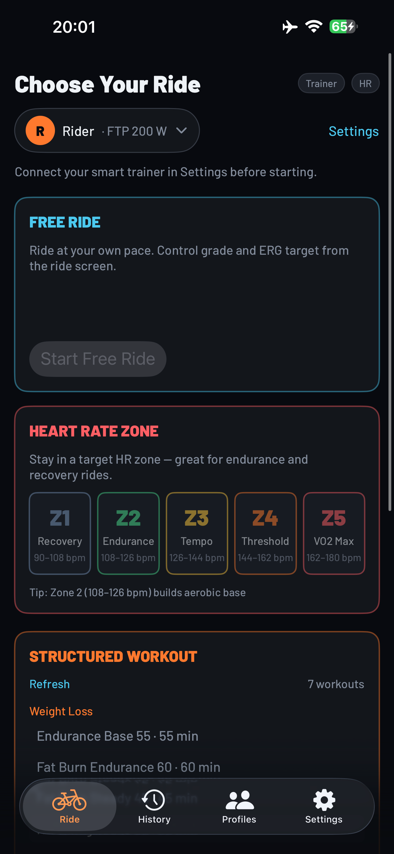 zCycle Pad screenshot 4