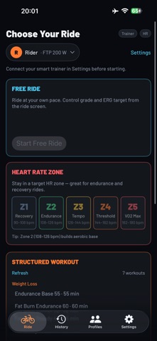 zCycle Pad screenshot