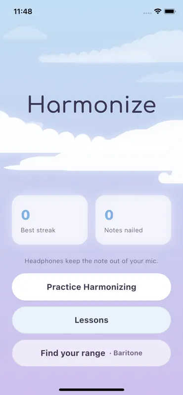 Harmonize Trainer screenshot 1 of 3