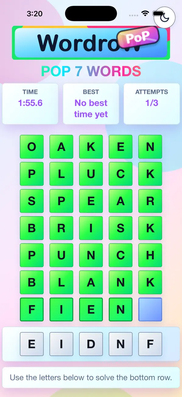 Screenshot #1 pour WordroW PoP