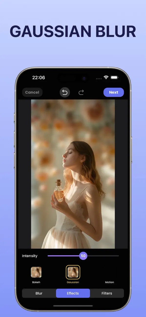 Screenshot #3 pour Blur Background - BlurPic