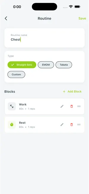 RestBeat: Gym Rest Timer screenshot 2