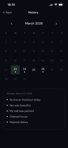 Charis - Daily Gratitude Screenshot 5 of 5