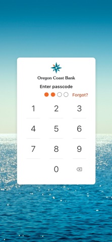 My Oregon Coast Bank iPhone screenshot