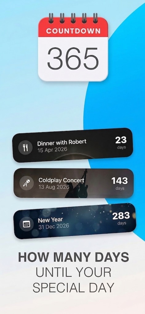 Countdown Day · Widget & Timer - Lifestyle App | MWM