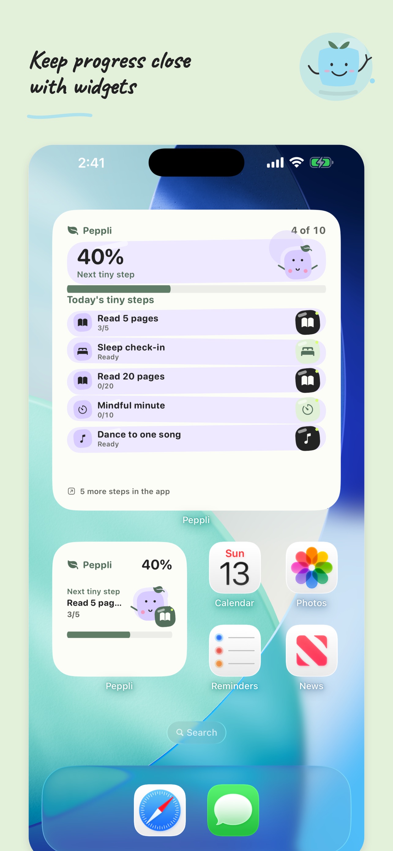 Screenshot 8 of Peppli: AI Habit Tracker