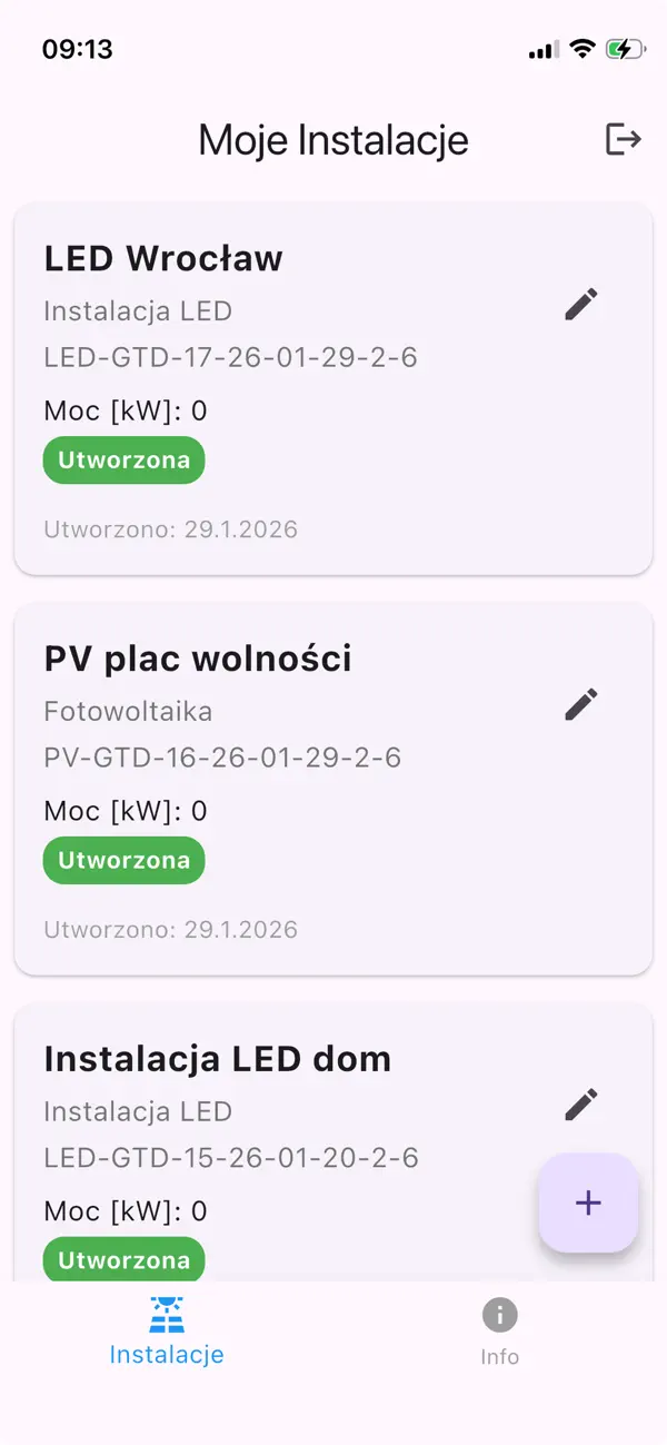 Screenshot #1 pour GTD instalacje