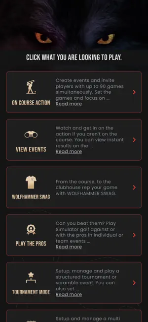 Wolfhammer Golf screenshot 4