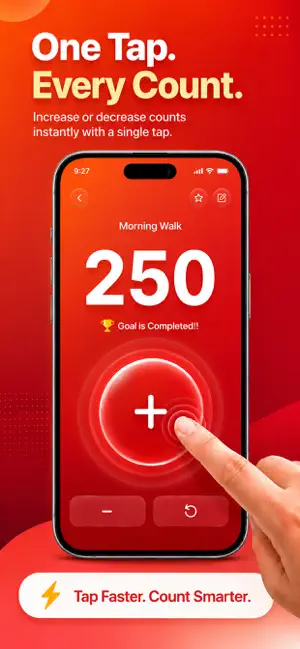Counter: Tally Clicker Tap screenshot 2
