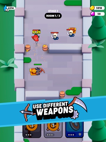 Sling Heroes! iPad screenshot