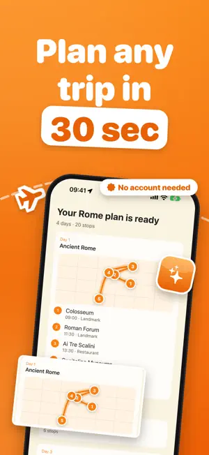 Traveler: AI Trip Planner screenshot 1