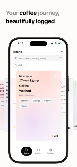 Capa - Specialty Coffee Log Screenshot 1 of 5