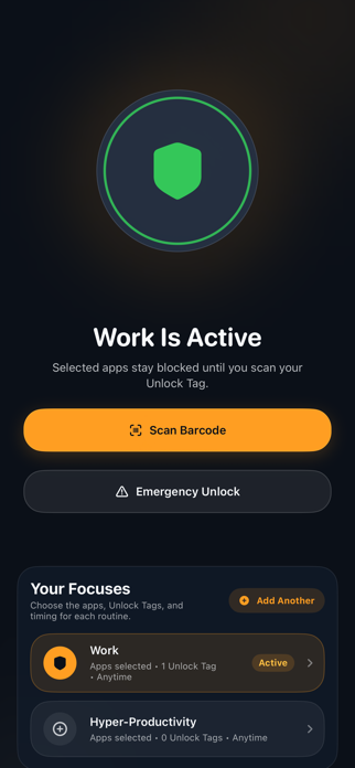 TapFocus: App Blocker Screenshot 1 of 2