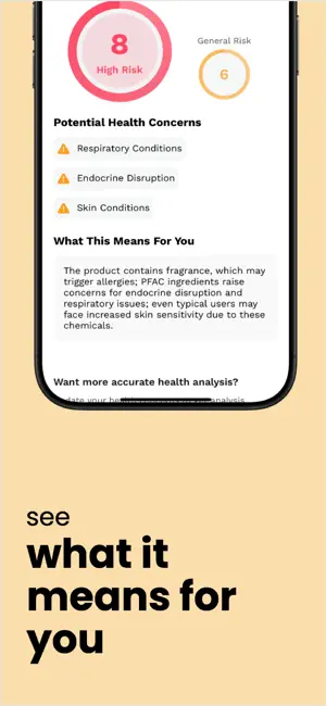 ALVA – Ingredient Risk Scanner screenshot 4