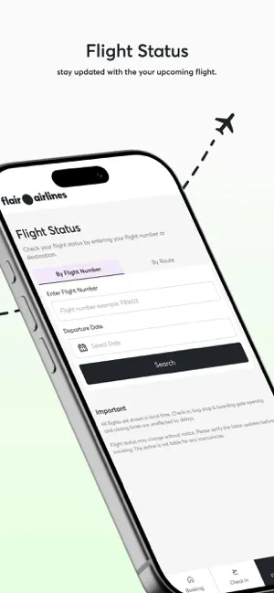 Flair Airlines iPhone screenshot 6