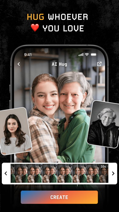 MOVA - AI Hugs Video & Filter Screenshot