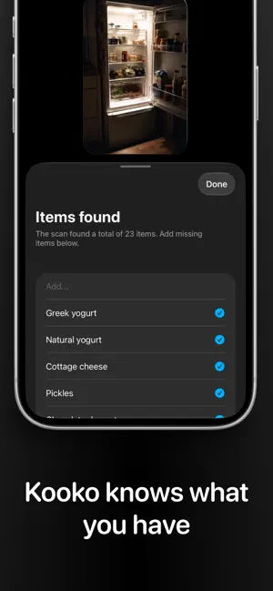 Kooko: Fridge Recipes screenshot 2