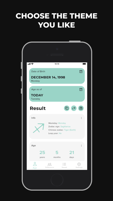 Age Calculator: Days Counter Screenshot