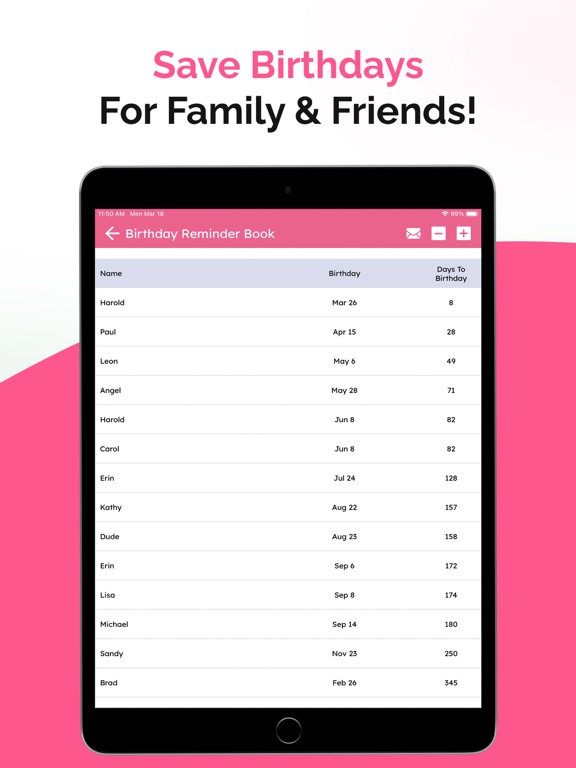 Wonderful Daily Planner iPad screenshot 9 - Productivity app