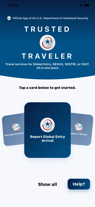 Trusted Traveler screenshot 1 of 3