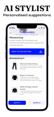 Threaded: AI Stylist screenshot