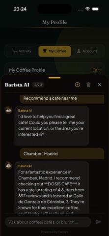 CafeRadar - Coffee Discovery screenshot