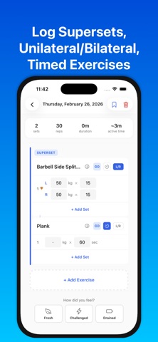 BaseLift: Workout Tracker Screenshot 5 of 8