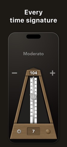True Metronome iPhone screenshot