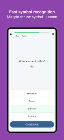 Chemical Elements Practice Screenshot 4 of 8