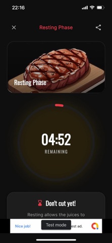 SteakPro Timer screenshot