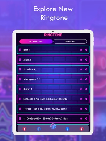 Ringtone Maker- Mp3 Converter. iPad screenshot