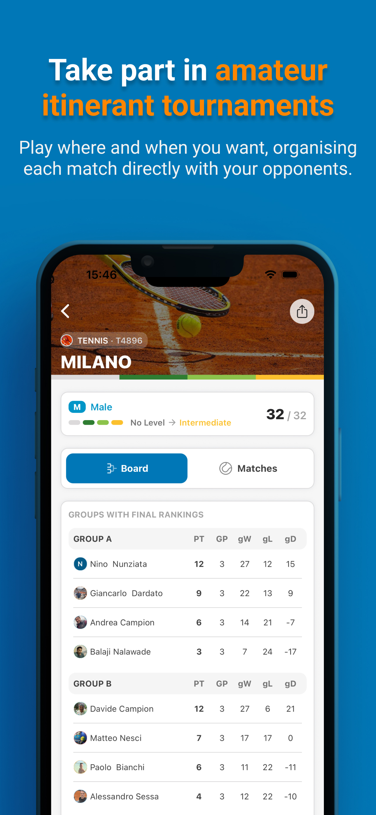 Gameset - Tennis and Padel screenshot 4