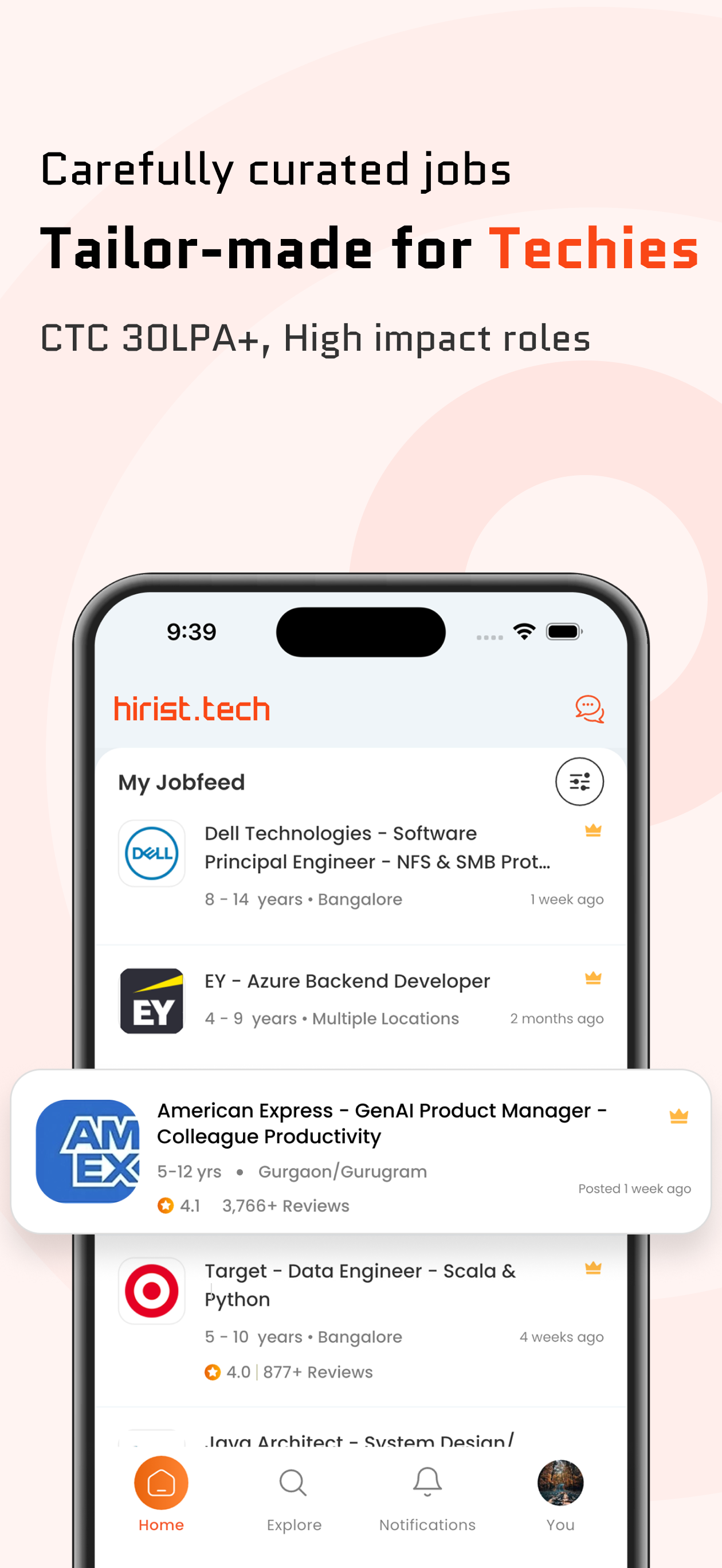 hirist.tech: IT Job Search App