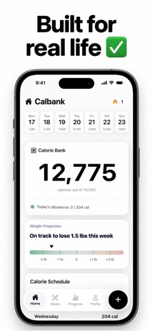 Calbank: Calorie Tracker Screenshot 6 of 6