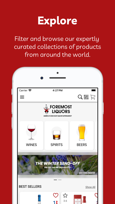 Screenshot #1 pour Foremost Liquors Lincoln