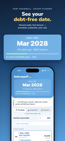 Snowballer: Debt Snowball Screenshot 1 of 5
