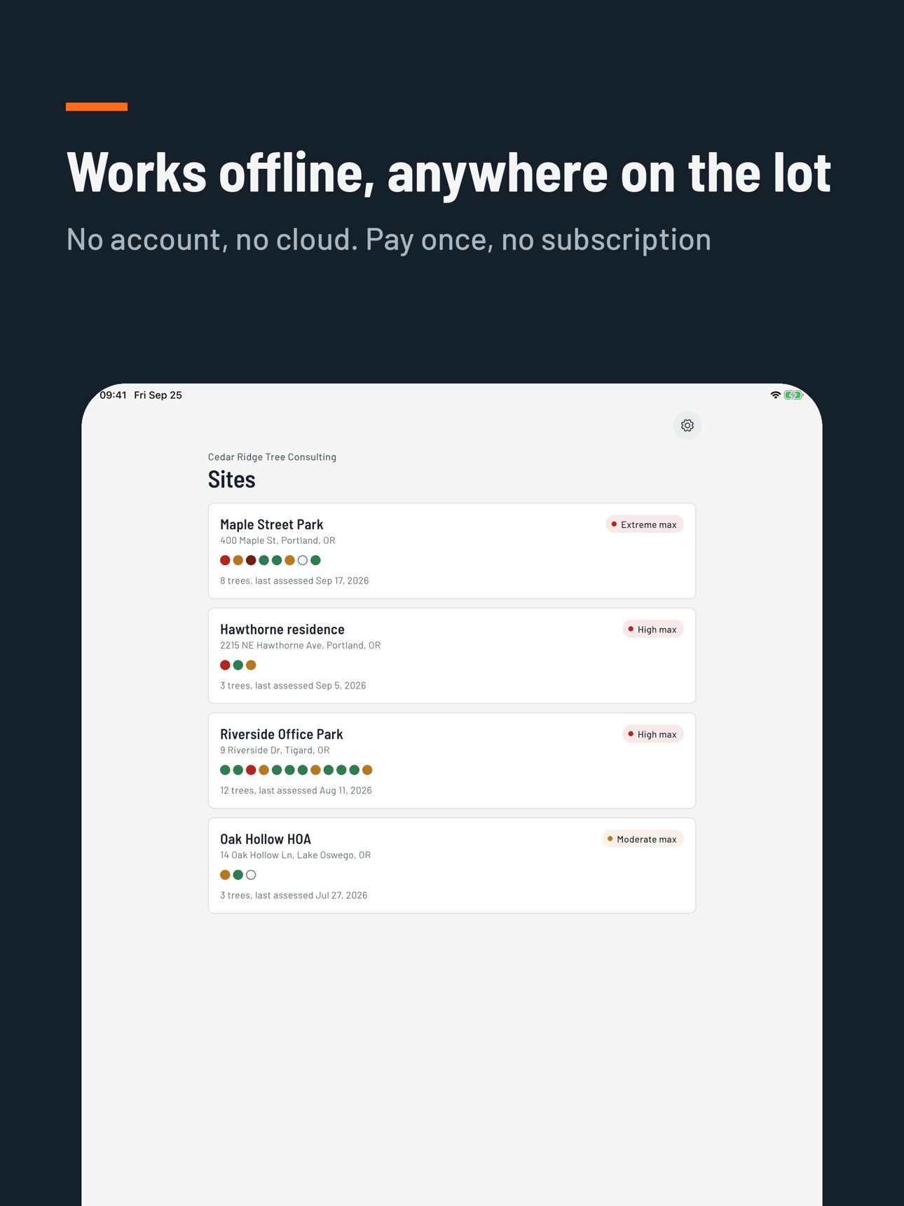 Screenshot 12 of Limbscale: Tree Risk Reports