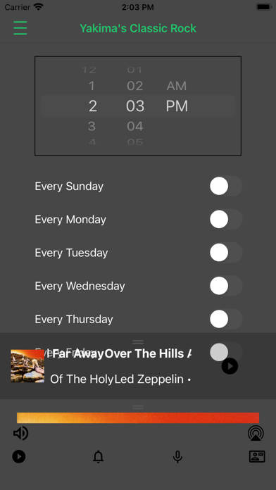 105.7 FM THE HAWK YAKIMA iPhone screenshot 5 - Entertainment app
