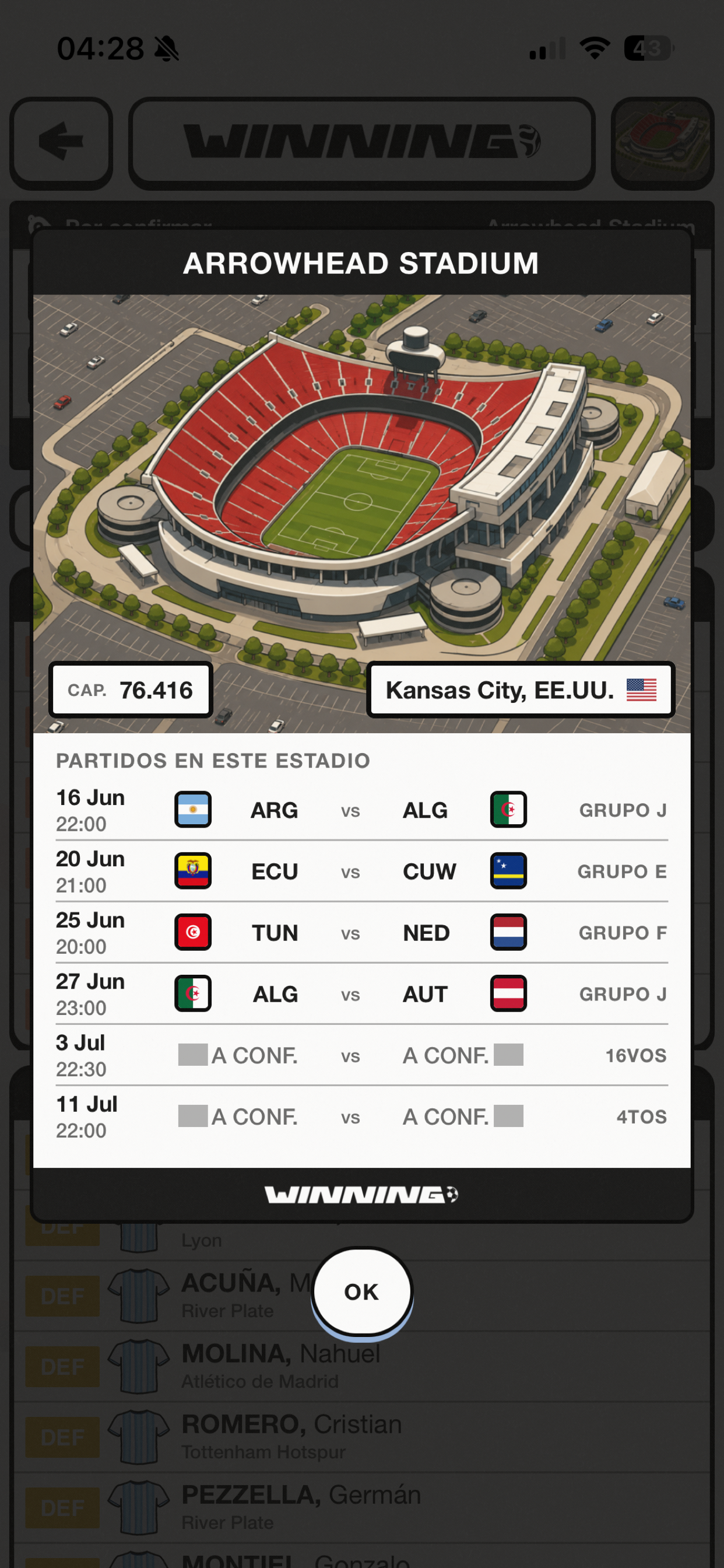 Winning Argentina screenshot 3