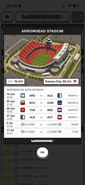 Winning Argentina iPhone screenshot 3