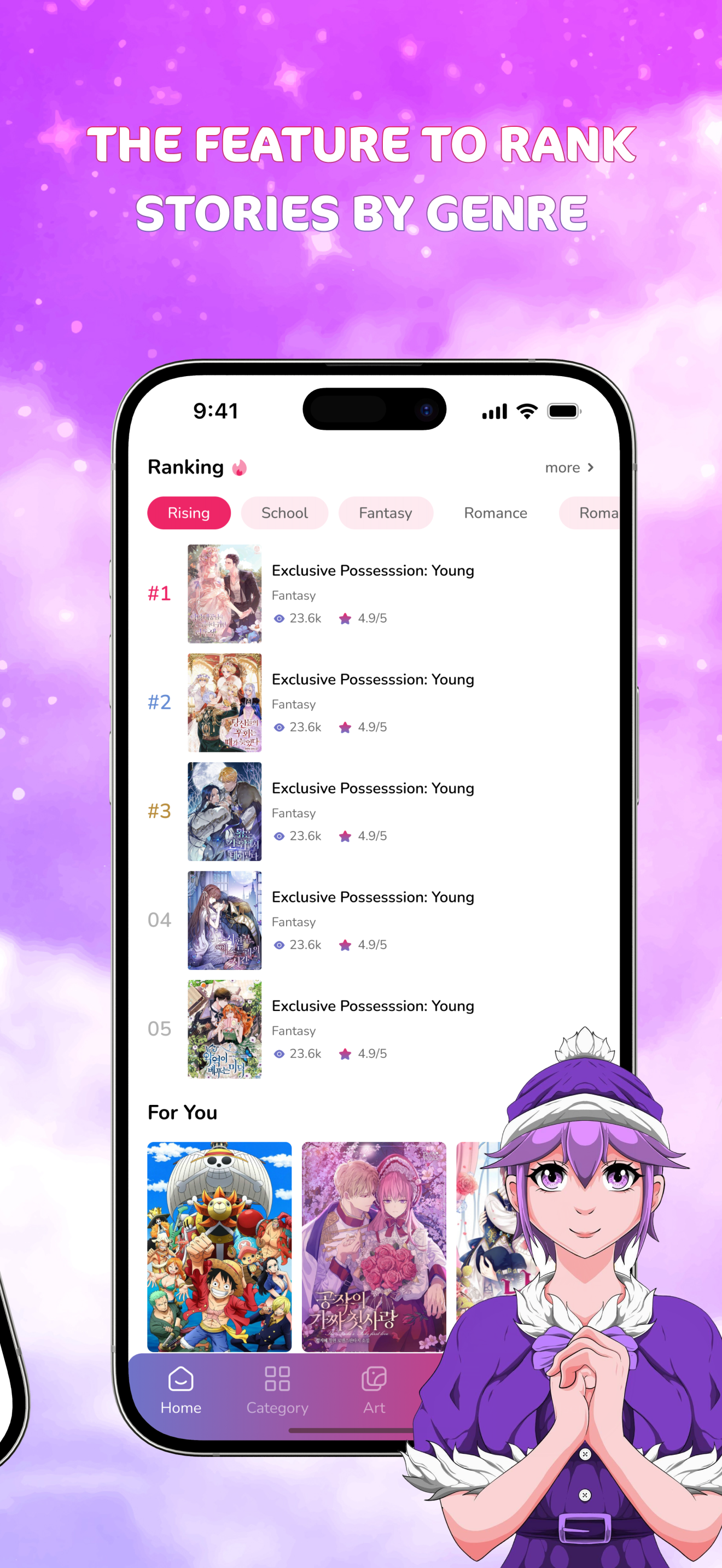 Manga Webtoon: Endless Stories screenshot 9