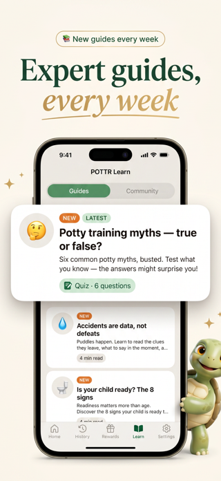 Potty training App POTTR Screenshot 3 of 5