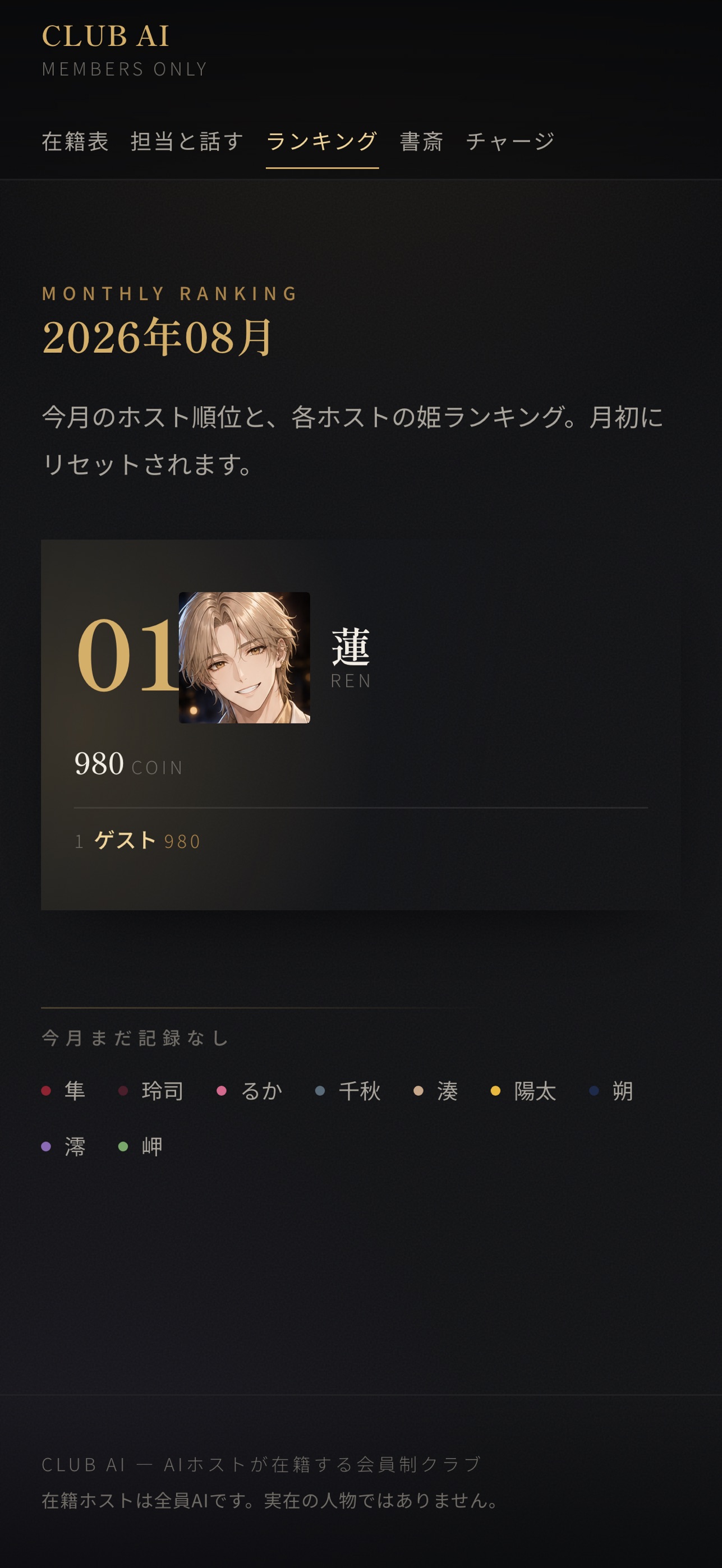 Screenshot 4 of ホストクラブAI